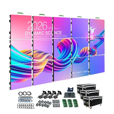 Easy Installing P2.5 2.9 P3.91 7680HZ Rental Video Wall Event Backdrop Outdoor Indoor Display Panel Led Screen for Concert Stage