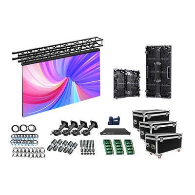 Easy Installing Custom Video Wall P2 P2.6 2.9 P3.91 P4 Movable Display Panel Indoor Outdoor Rental Event Mobile Stage Led Screen