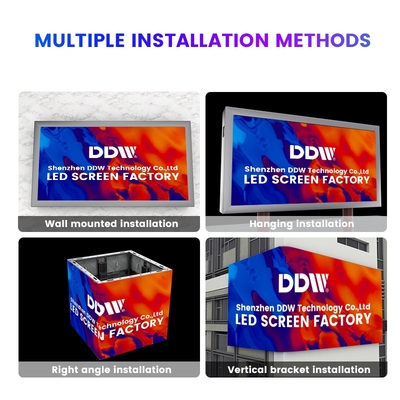 Factory Direct Full Color Custom Fixed TV Display Panel Huge Digital Billboard Advertising P6.67 P8 P10 Outdoor Led Screen
