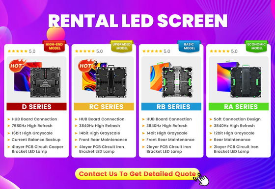 HD Waterproof LED Screen P2.6 P2.9 P3.91 LED Wall Movable LED Video Wall Rental Stage LED Screen Indoor Outdoor LED Display