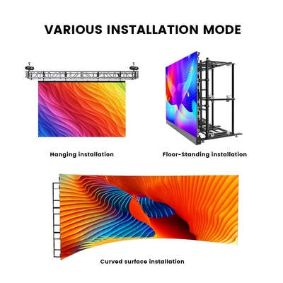 HD Waterproof LED Screen P2.6 P2.9 P3.91 LED Wall Movable LED Video Wall Rental Stage LED Screen Indoor Outdoor LED Display