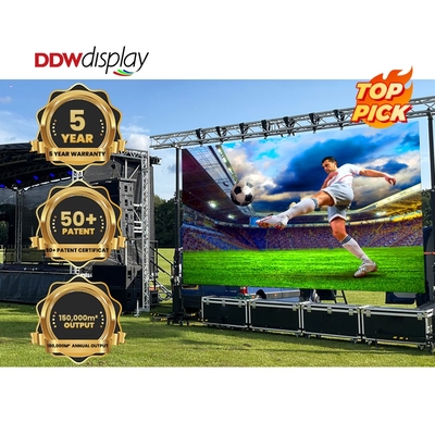 Guangdong Shenzhen Large 500x500mm 7680hz P3.91 Rental Stage Big Stadium Outdoor Building Led Display Screen for Advertising