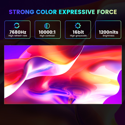 Ultra Slim 750x250mm Stretched Display Panel P1.25 P1.5 P1.9 P2 P2.5 P3 P4 Seamless Splicing HD Led Indoor Advertising Screen