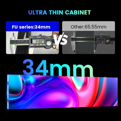 Simple Maintenance Indoor HD Led Video Advertising Display Panel P1.5 P2 P3 P4 Ultra Thin Led Screen Wall for Lobby