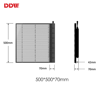 Factory Price P2.8 P3.9 P7.8 P10 P15 P20 Indoor LED Screen Transparent 3840Hz Refresh Membership Store Transparent LED Screen